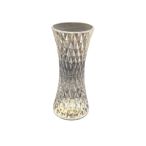 Lampada Cristallo da Tavolo a Batteria Ricaricabile 3 Luci