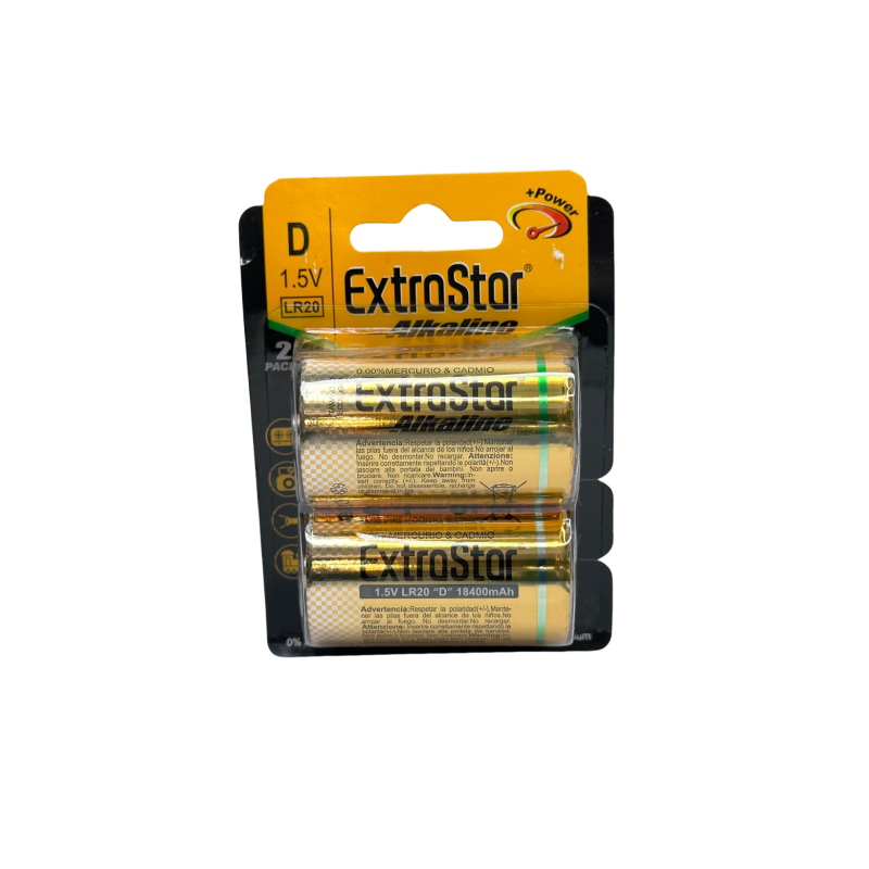 Extrastar D - Alkaline Battery