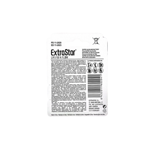 Extrastar N - Alkaline Battery