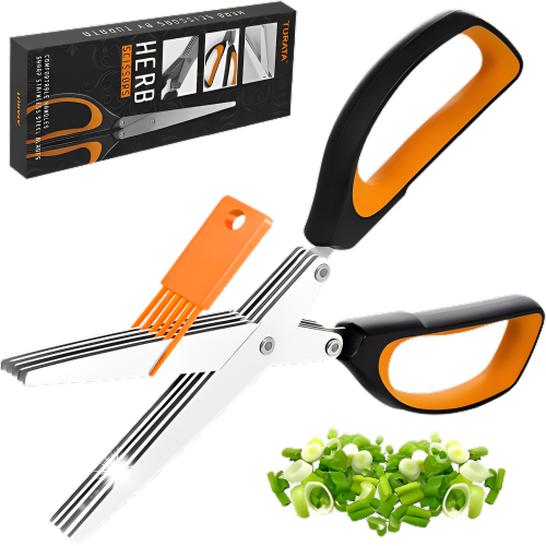 Kitchen Scissors for Aromatic Herbs in Stainless Steel 23cm