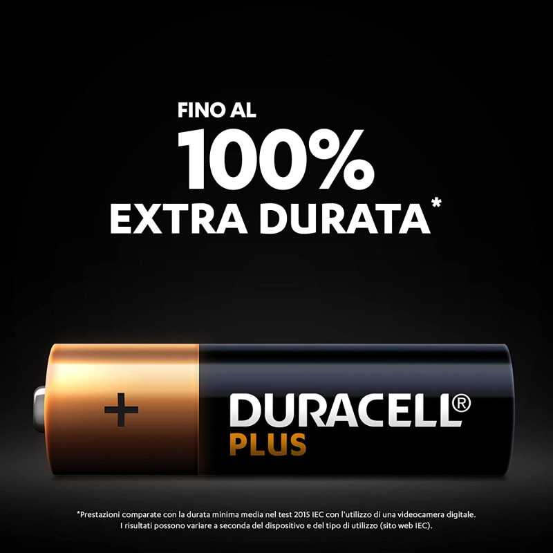 Duracell AA - Battery 100% "Plus"