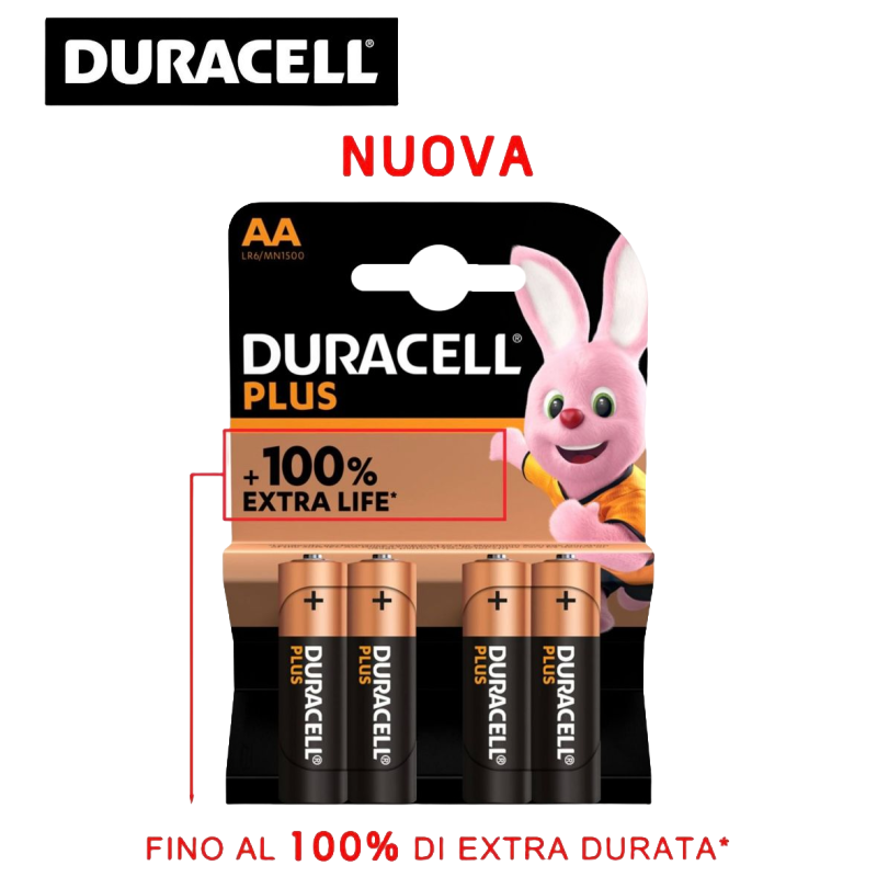 Duracell AA - Battery 100% "Plus"