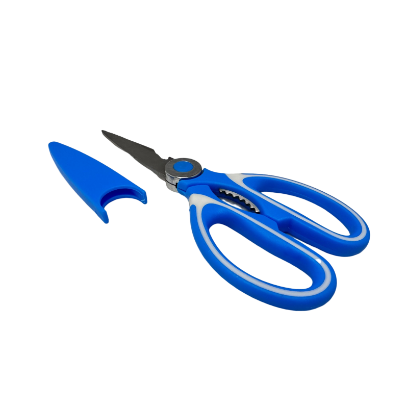 Multipurpose Kitchen Scissors in Stainless Steel with Lid 21cm