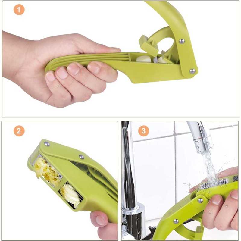 Professional plastic garlic squeezer 19cm