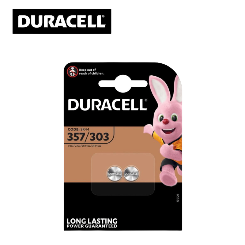 Duracell 357/303 (AG13) - Pill battery "Long Lasting"
