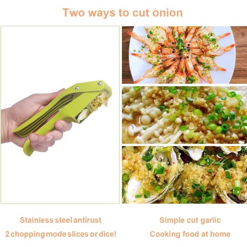 Professional plastic garlic squeezer 19cm
