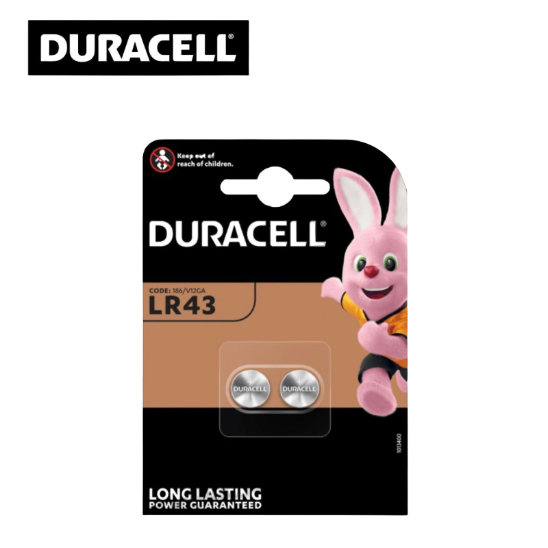 Duracell LR43 - Batteria "Long Lasting"