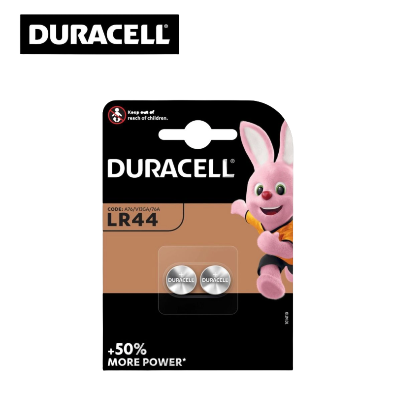Duracell LR44 - Batteria +50% "Long Lasting"
