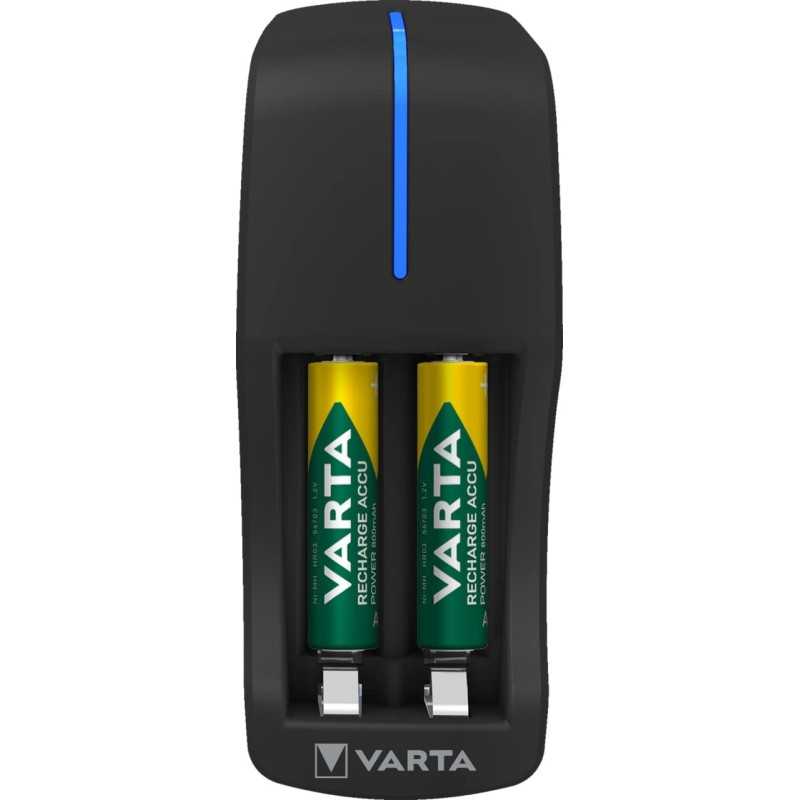 VARTA "Mini Charger" - Carica Batteria 2 AA/AAA simultanea