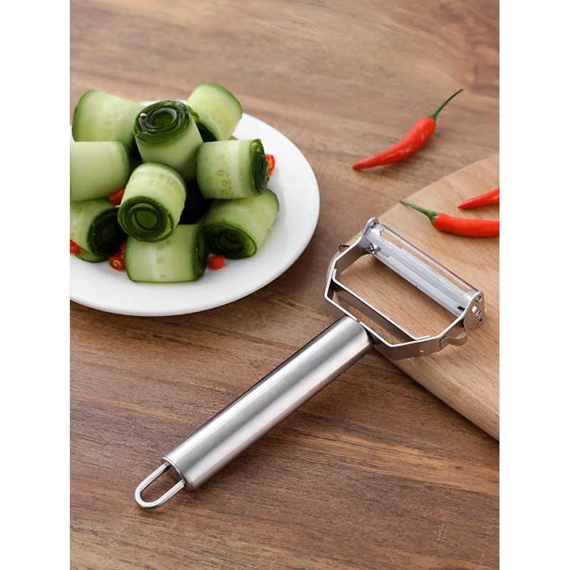 Professional Stainless Steel Peeler 2 Blades 18cm