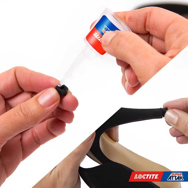 Loctite Super Attak Original, Colla Liquida Trasparente da 5g