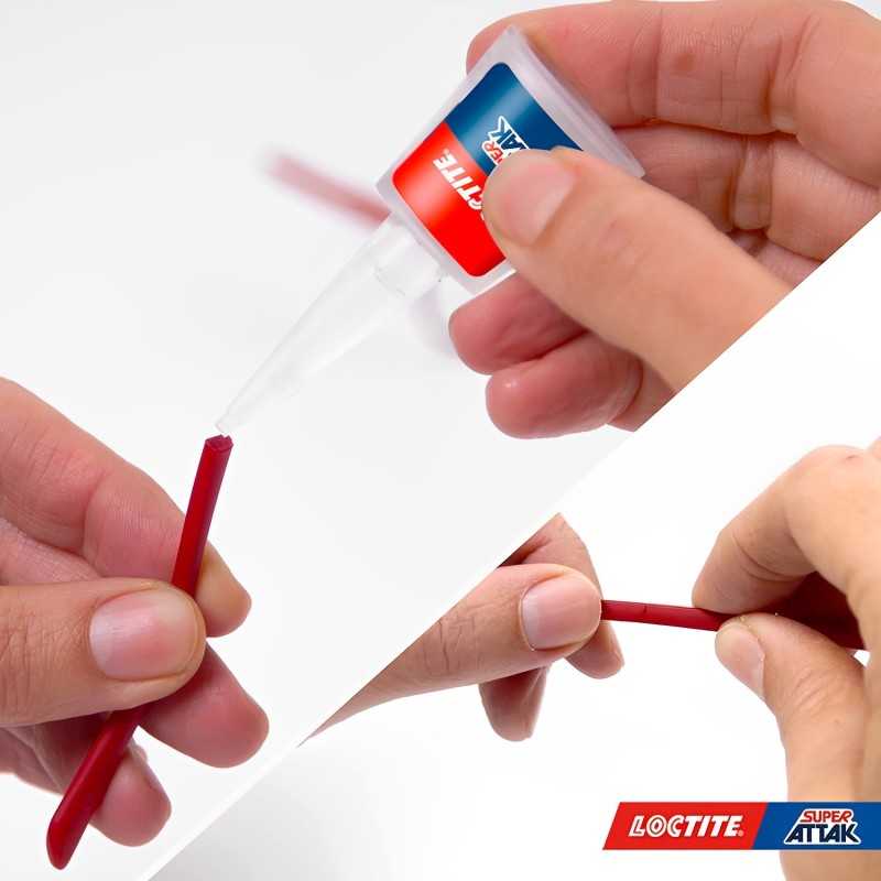 Loctite Super Attak Original, Colla Liquida Trasparente da 5g