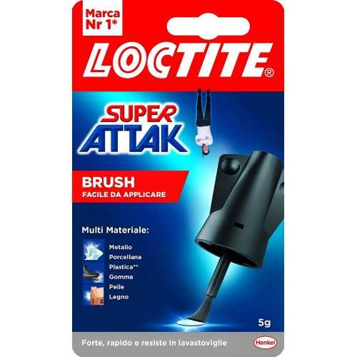 Loctite Super Attak Original, Transparent Liquid Glue with 5g