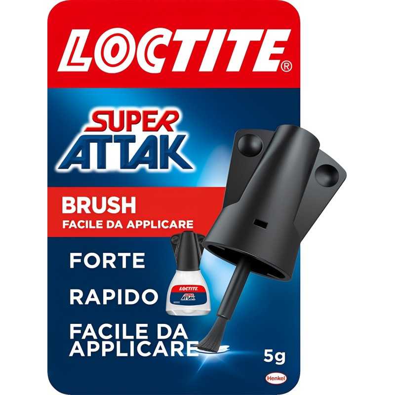 Loctite Super Attak Original, Colla Liquida Trasparente con