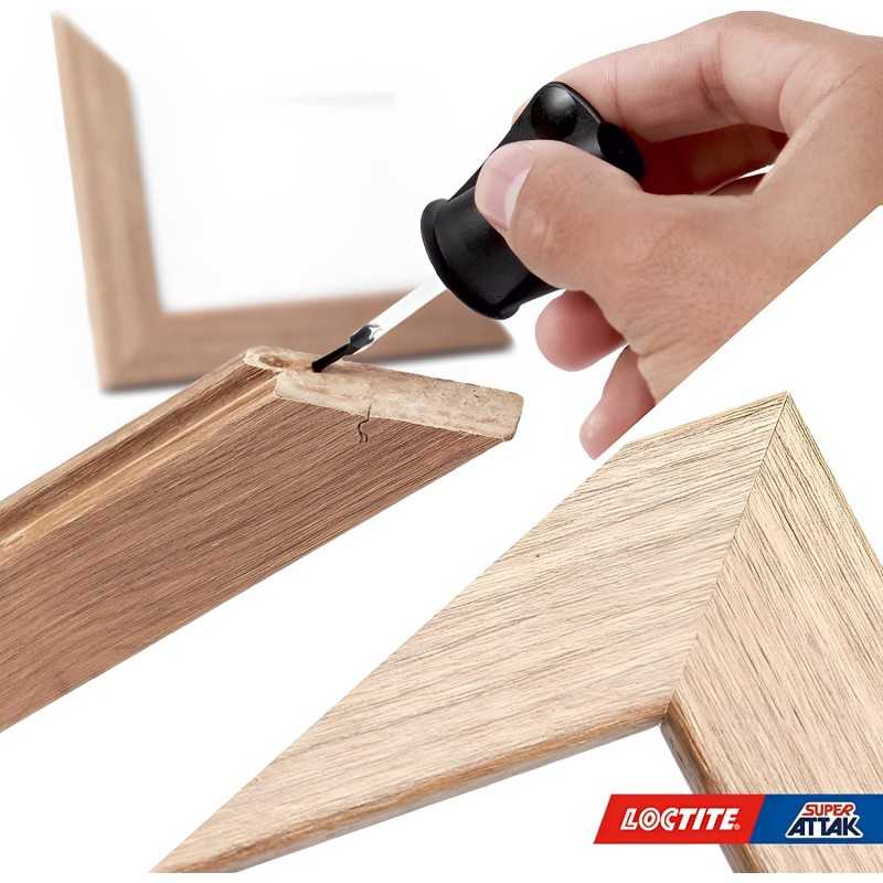 Loctite Super Attak Original, Colla Liquida Trasparente con