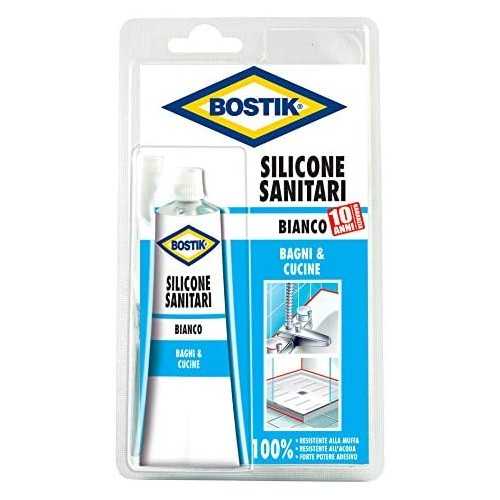 Bostik, White sanitary silicone 60 ml