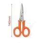 Electrician's Scissors 140mm Orange, Strip wires and micro