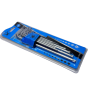 Allen key set of 9 pcs in Steel, Star Tip