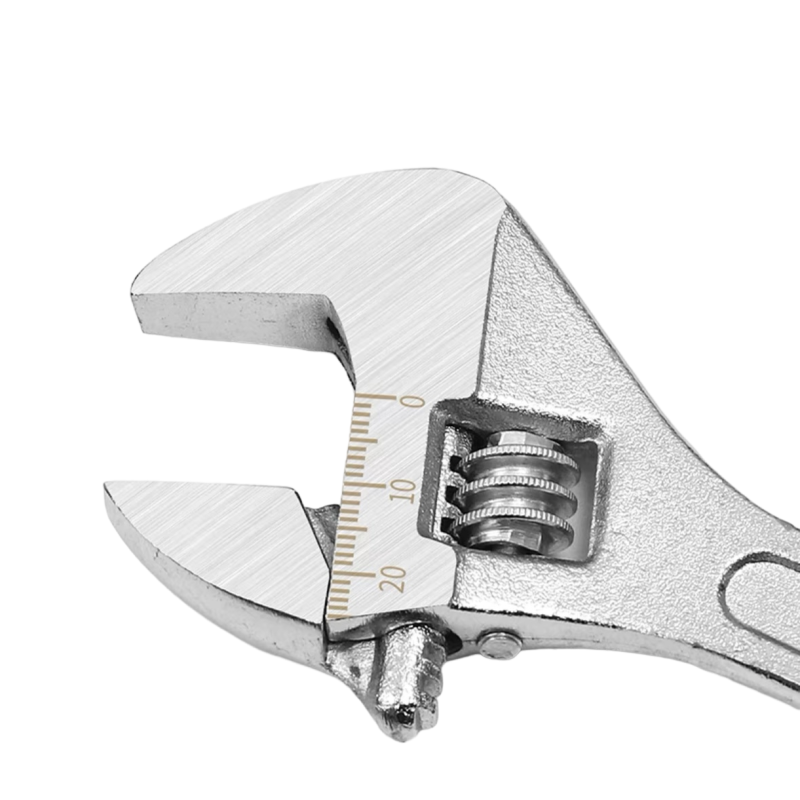 Adjustable wrench in steel 6''