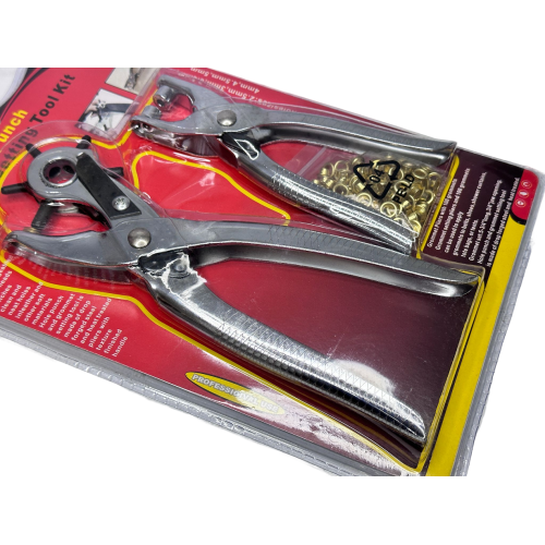 Set of 2, Perforating Clamp with Die Cutting and Eyelet Clamp