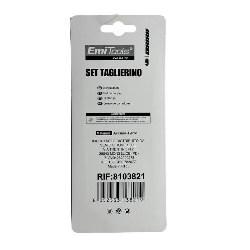 2 Taglierini di Precisione senza Guscio in Acciaio con Lama di