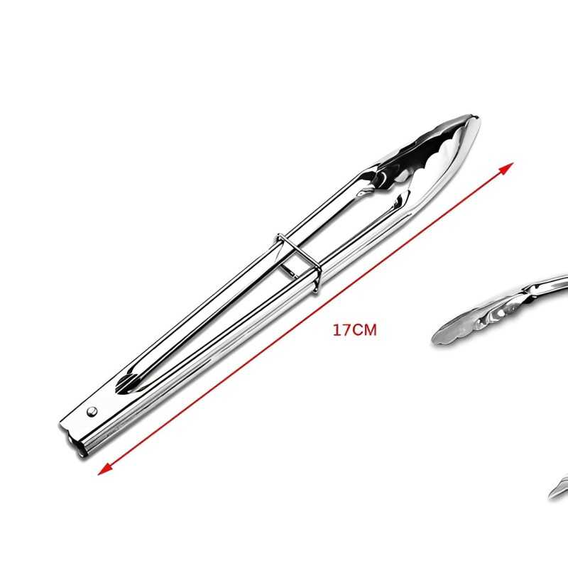 Small Stainless Steel Kitchen Forceps 17cm