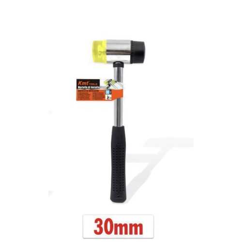 Martello da 245g, Testa in Plastica gommata, Albero in Acciaio