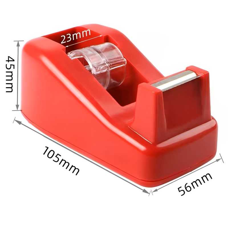 Small Adhesive Tape Holder, Office and Home Use 23mm
