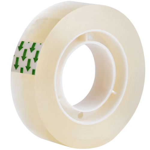 Small Adhesive Tape - 40M Transparent Tape for Office or Home