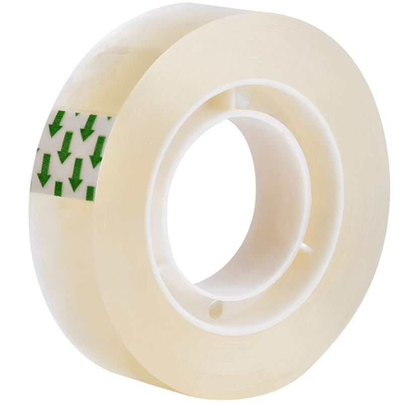 Small Adhesive Tape - 40M Transparent Tape for Office or Home