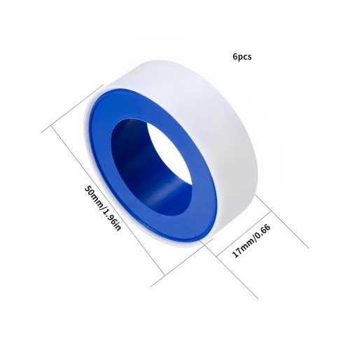 PTFE Tape - 10M Hydraulic Adhesive Tape 3pcs