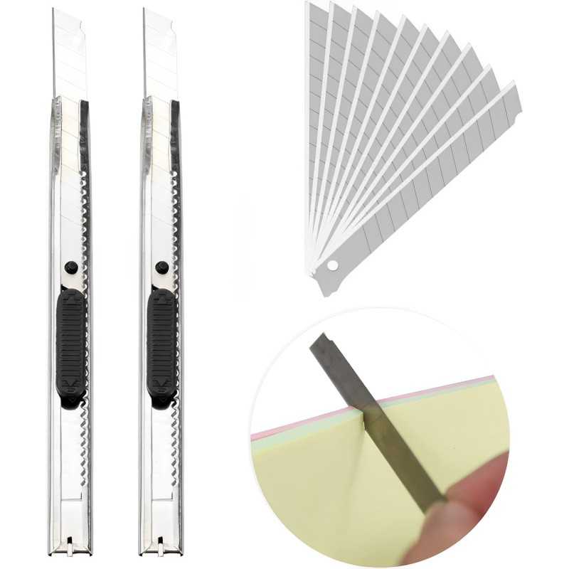 2 Precision Cutters without Steel Shell with Replacement Blade