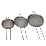 Set of 3 pieces of Stainless Steel Sieves 11-8-6.