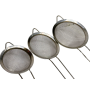 Set of 3 pieces of Stainless Steel Sieves 11-8-6.