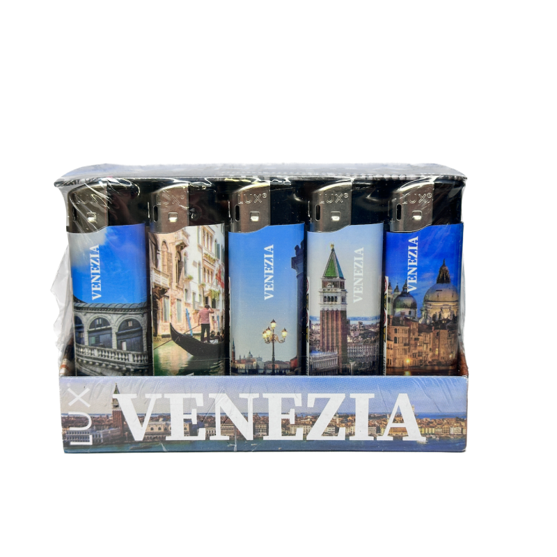 LUX Lighter 50 pcs - Electronic Venezia Lighters