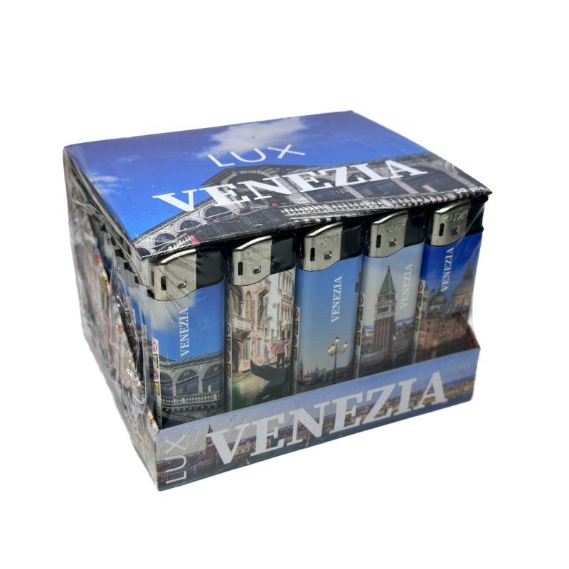 LUX Lighter 50 pcs - Electronic Venezia Lighters