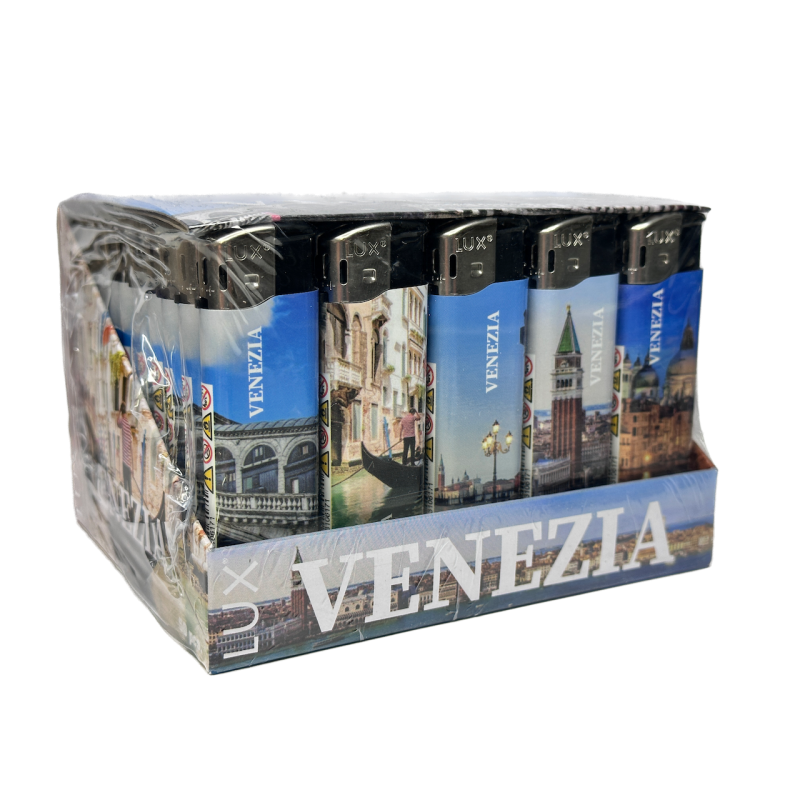 LUX Lighter 50 pcs - Electronic Venezia Lighters