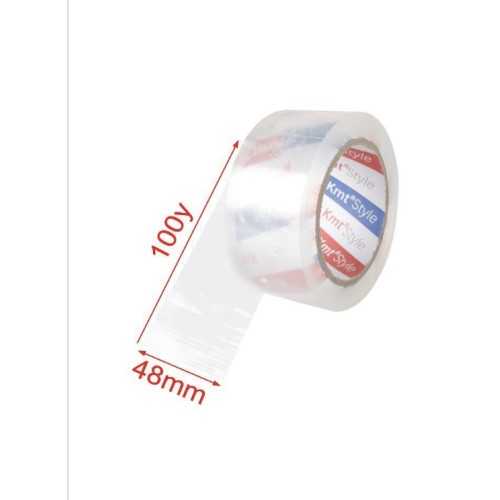 100M Adhesive Tape - Transparent for Warehouse or Domestic Use