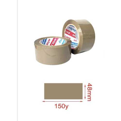Nastro Adesivo da 150M - Marrone da Magazzino o uso Domestico