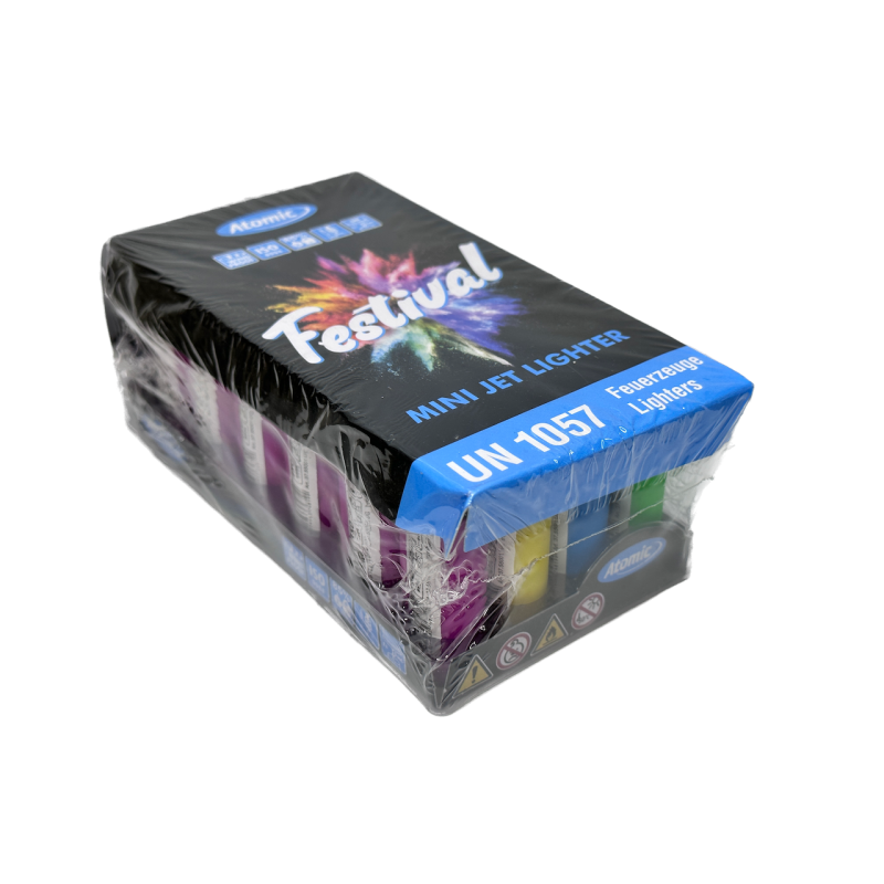 ATOMIC Lighter Festival 24pcs - Mini Soft Lighters