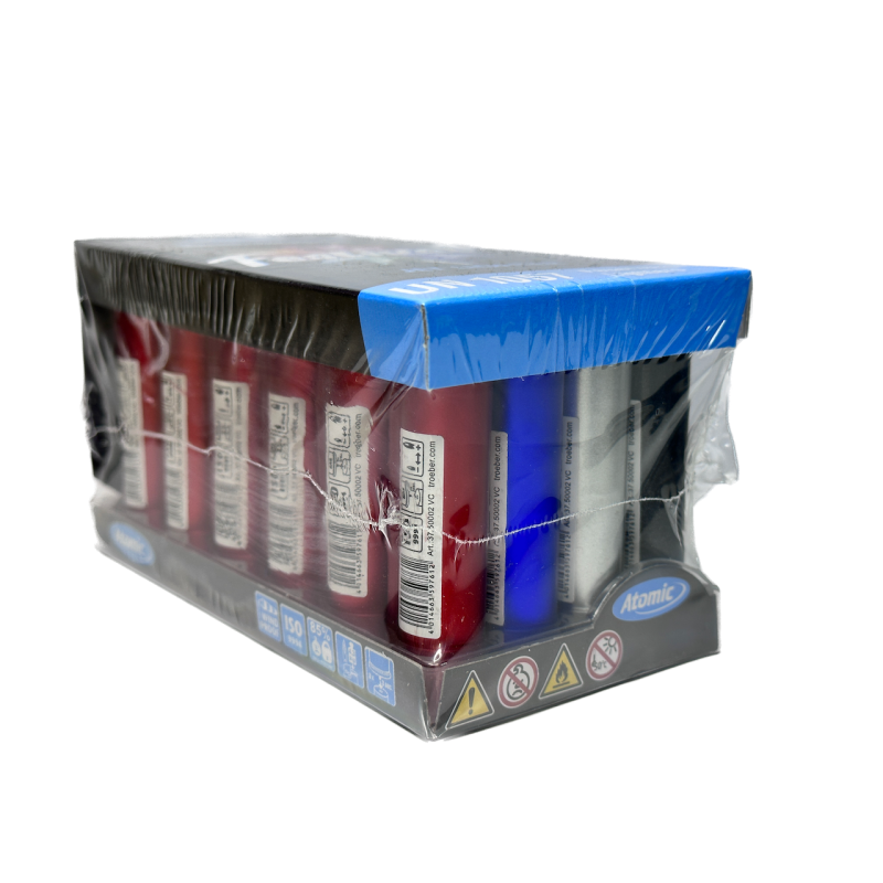 ATOMIC Festival Metalic 24pz - Accendini Large a rotellina