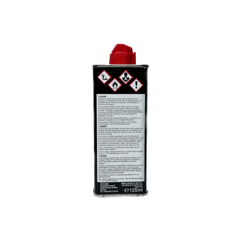 ZIPPO Original Refill 125ml - Gasoline Tank for Lighter Refills