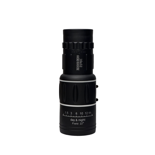 Monocolo 16 x 52 - Monocolo Professionale Nero Portatile