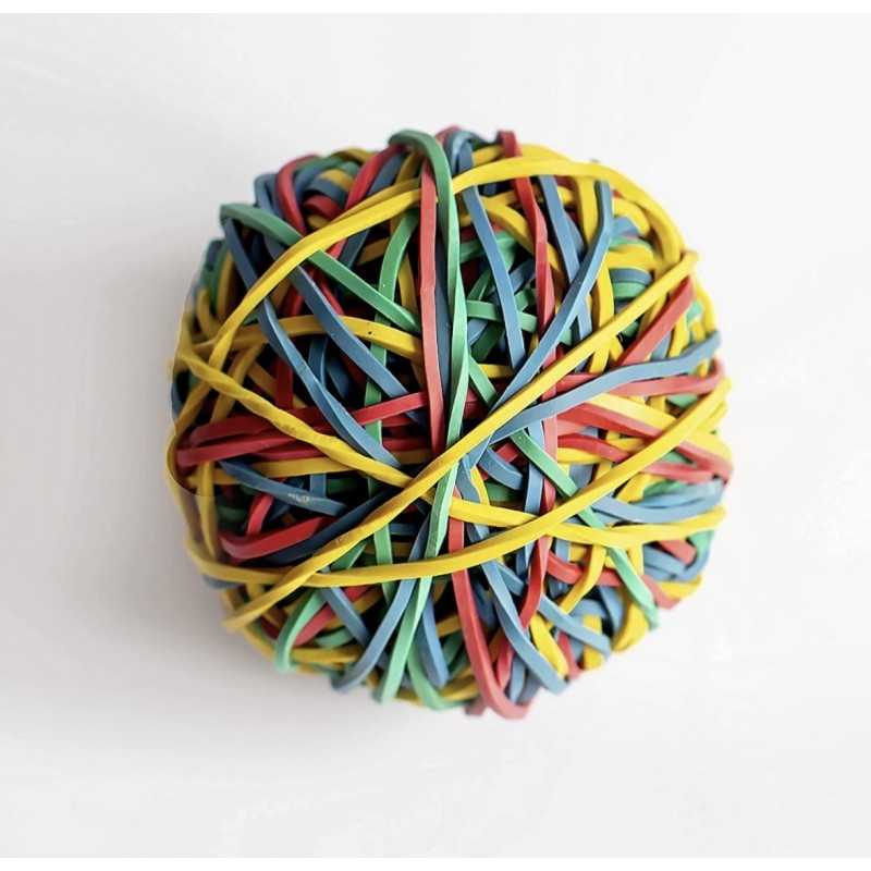 Rubber Elastics 80mm - Colored Elastic