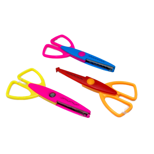 DIY Scissors 3pcs - Zig Zag Scissors with Different Cutting
