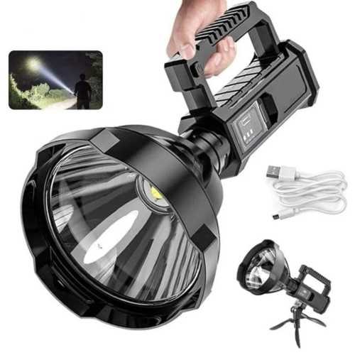 Torcia Led Professionale Potente con Manico e Treppiede