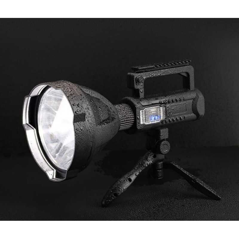 Torcia Led Professionale Potente con Manico e Treppiede