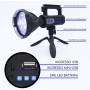 Torcia Led Professionale Potente con Manico e Treppiede