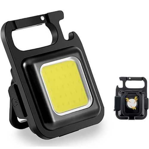 Piccola Torcia LED con Gancio e apribottiglie - Tre Modalità