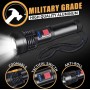 P90 Professional LED Flashlight - Rechargeable Torch Suitable